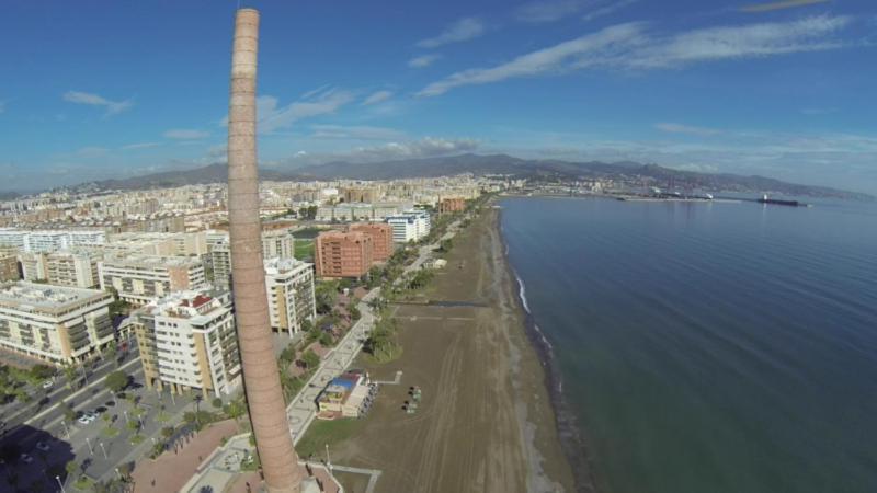 Apartamento Huelin, A 5 Minutos A Pie De La Playa Málaga Extérieur photo